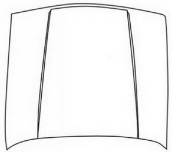 440 (460) КАПОТ BODYPARTS vv44091-330