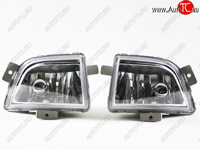 2 569 р. Комплект противотуманных фар (пр-во Китай) BODYPARTS  Chevrolet Aveo  T200 (2003-2008) седан  с доставкой в г. Кемерово