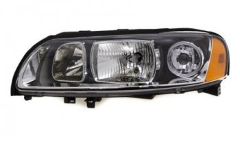 Левая фара (под корректор) DEPO Volvo S60  RS,RH седан (2004-2010) рестайлинг