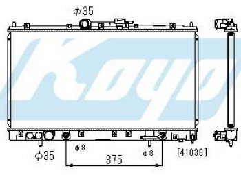 10 999 р. GALANT РАДИАТОР ОХЛАЖДЕН AT 2 2.4 2.5 (KOYO) KOYORAD mbgal97-911  с доставкой в г. Кемерово. Увеличить фотографию 1