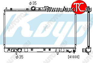 8 549 р. GALANT РАДИАТОР ОХЛАЖДЕН MT 2 2.4 2.5 BODYPARTS mbgal97-914  с доставкой в г. Кемерово
