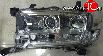 58 999 р. Левая фара (с светодиод. модулем, линзован) BodyParts Toyota Land Cruiser 200 2-ой рестайлинг (2015-2021)  с доставкой в г. Кемерово