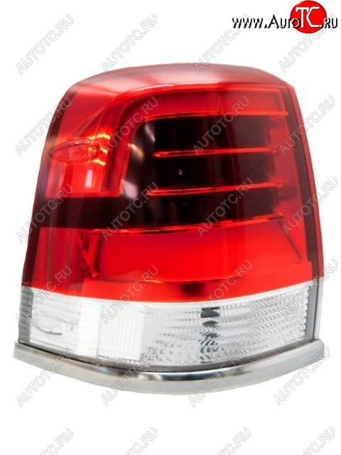 5 549 р. Левый фонарь (диодная) BODYPARTS Toyota Land Cruiser 200 2-ой рестайлинг (2015-2021)  с доставкой в г. Кемерово