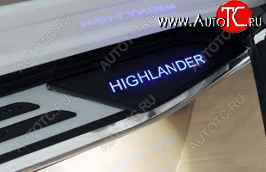 31 999 р. HIGHLANDER ПОРОГ-ПОДНОЖКА Л+П (КОМПЛЕКТ) С ПОДСВЕТ BODYPARTS tyhig12-4a0-n  с доставкой в г. Кемерово