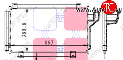 6 199 р. 3 (MAZDA 6 13-) КОНДЕНСАТОР КОНДИЦ BODYPARTS mzx0313-931  с доставкой в г. Кемерово