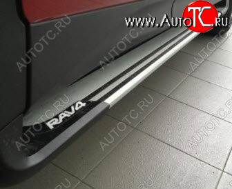 8 749 р. RAV4 ПОРОГ-ПОДНОЖКА Л+П (КОМПЛЕКТ) BODYPARTS tyrv413-4a0-n  с доставкой в г. Кемерово