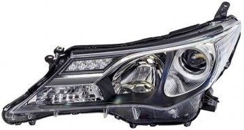 Левая фара (под корректор, диодная) DEPO Toyota RAV4 XA40 5 дв. дорестайлинг (2012-2015)