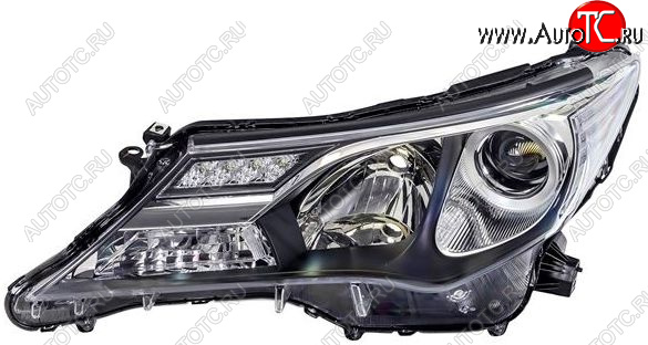 21 349 р. Левая фара (под корректор, диодная) DEPO Toyota RAV4 XA40 5 дв. дорестайлинг (2012-2015)  с доставкой в г. Кемерово