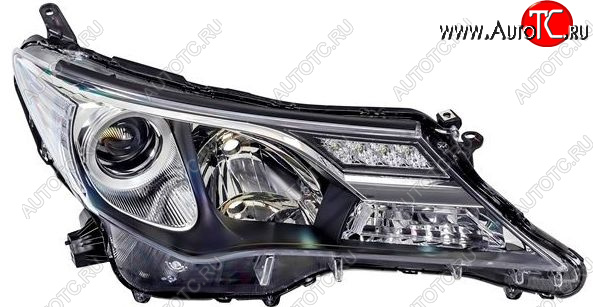 20 949 р. Правая фара (под корректор, диодная) DEPO  Toyota RAV4  XA40 (2012-2015) 5 дв. дорестайлинг  с доставкой в г. Кемерово