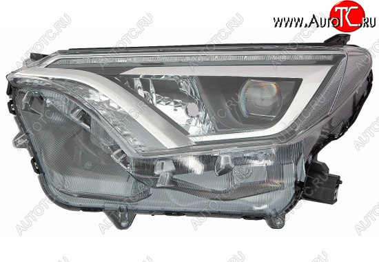 41 999 р. Левая фара (с электрокорректором, диодная) BodyParts  Toyota RAV4  XA40 (2015-2019) 5 дв. рестайлинг  с доставкой в г. Кемерово