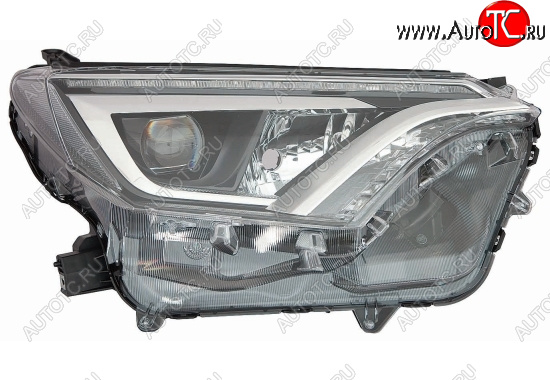 42 799 р. Правая фара (с электрокорректором, диодная) DEPO  Toyota RAV4  XA40 (2015-2019) 5 дв. рестайлинг  с доставкой в г. Кемерово
