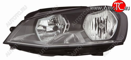 12 749 р. Правая фара (c электрокорректором) DEPO Volkswagen Golf 7 дорестайлинг, хэтчбэк 5 дв. (2012-2017)  с доставкой в г. Кемерово