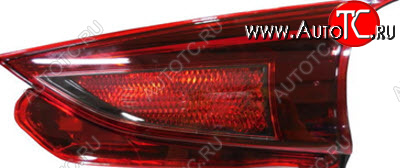 4 899 р. Правый фонарь (внутренний) DEPO Mazda 3/Axela BM дорестайлинг, хэтчбэк (2013-2016)  с доставкой в г. Кемерово