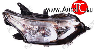 14 949 р. Правая фара (с электрокорректором, ксенон) BODYPARTS Mitsubishi Outlander GF дорестайлинг (2012-2014)  с доставкой в г. Кемерово