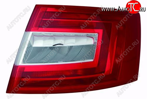 4 999 р. Правый фонарь DEPO Skoda Octavia A7 дорестайлинг лифтбэк (2012-2017)  с доставкой в г. Кемерово