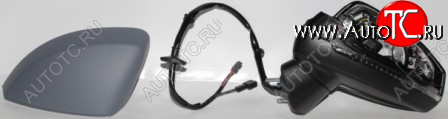 8 299 р. AUDI A3 ЗЕРКАЛО ЛЕВ ЭЛЕКТР , С ПОДОГРЕВ , УК.ПОВОР , (aspherical) , 2 РАЗЪЁМ. , 6 + 2 КОНТ , ГРУНТ (Тайвань) VIEWMAX ai0a312-450-l  с доставкой в г. Кемерово