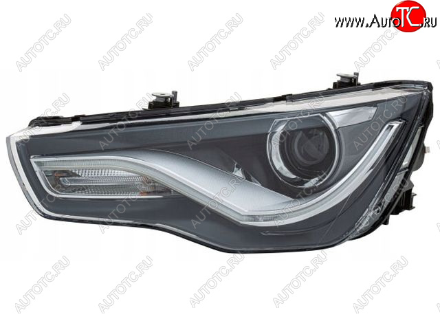 22 999 р. Левая фара (с электрокорректором, ксенон) DEPO Audi A1 8X1 хэтчбэк 3 дв. дорестайлинг (2010-2014)  с доставкой в г. Кемерово