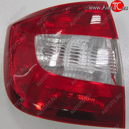 8 199 р. Левый фонарь DEPO Skoda Rapid NH3 дорестайлинг лифтбэк (2012-2017)  с доставкой в г. Кемерово