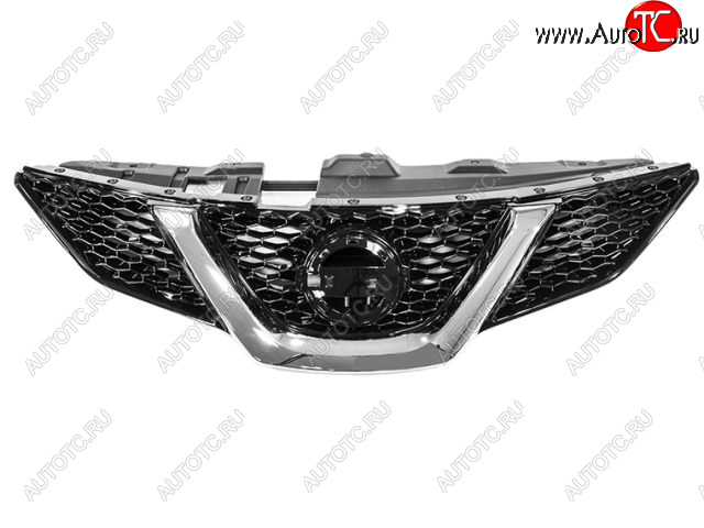 3 899 р. QASHQAI (ШИРОКАЯ, ДЛЯ КИТАЯ! См ФОТО ) РЕШЕТКА РАДИАТОРА (Китай) BODYPARTS nnqas14-100  с доставкой в г. Кемерово