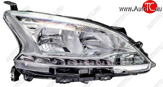 21 649 р. Правая фара (диодная) DEPO Nissan Sentra 7 B17 (2014-2017)  с доставкой в г. Кемерово