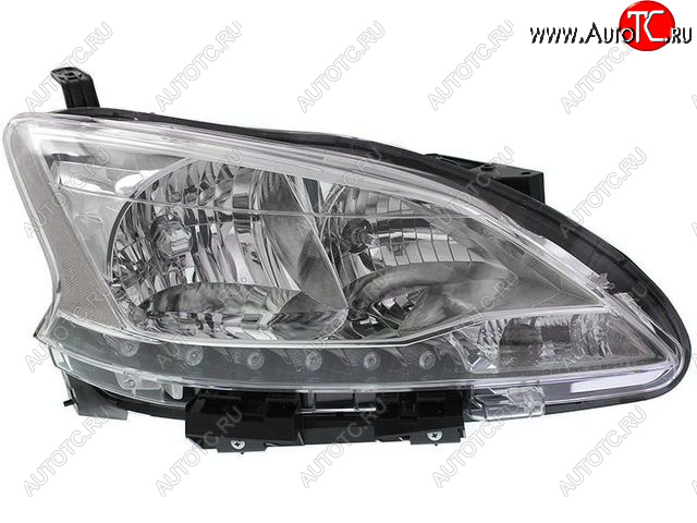 8 399 р. Правая фара (диодная) BODYPARTS Nissan Sentra 7 B17 (2014-2017)  с доставкой в г. Кемерово