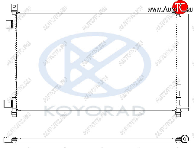 13 999 р. X-TRAIL КОНДЕНСАТОР КОНДИЦ 2.5 (KOYO) KOYORAD nnxtr15-930  с доставкой в г. Кемерово