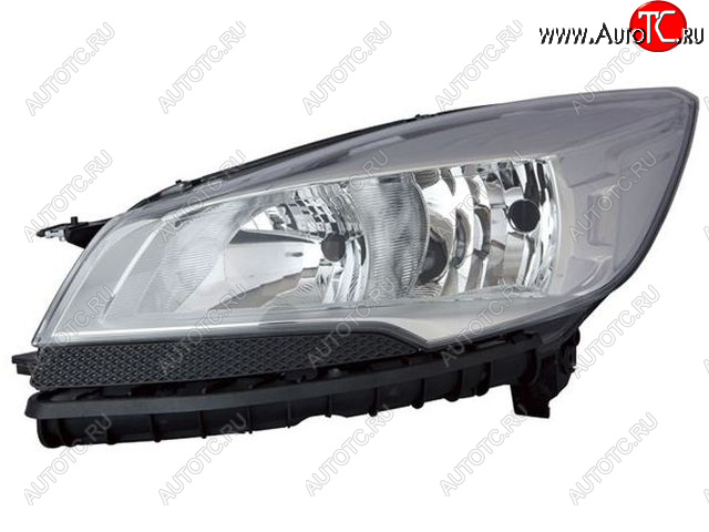 12 649 р. Левая фара (c электрокорректором) DEPO Ford Kuga 2 дорестайлинг (2013-2016)  с доставкой в г. Кемерово
