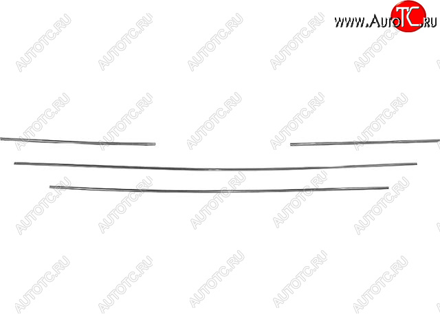 829 р. 408 МОЛДИНГ РЕШЕТКИ БАМПЕРА (4 шт) ХРОМ (Китай) BODYPARTS pg40812-1d0  с доставкой в г. Кемерово