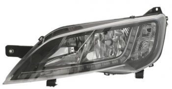 Левая фара (c электрокорректором) DEPO Peugeot Boxer 290 (2014-2025) (диодная)