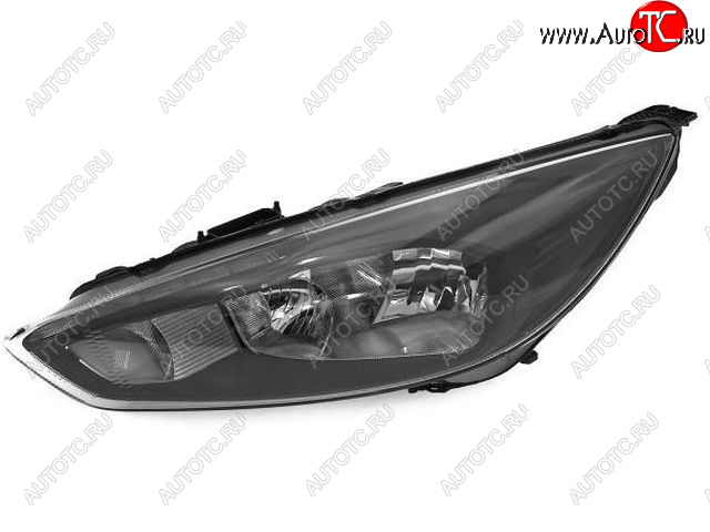 21 749 р. Левая фара (c электрокорректором) DEPO Ford Focus 3 седан рестайлинг (2014-2019)  с доставкой в г. Кемерово
