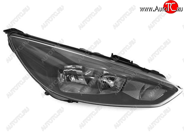 21 749 р. Правая фара (c электрокорректором) DEPO  Ford Focus  3 (2014-2019) седан рестайлинг (диодная)  с доставкой в г. Кемерово