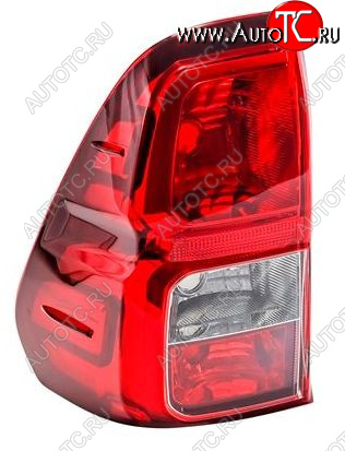 6 199 р. Левый фонарь DEPO Toyota Hilux AN120 дорестайлинг (2016-2020)  с доставкой в г. Кемерово