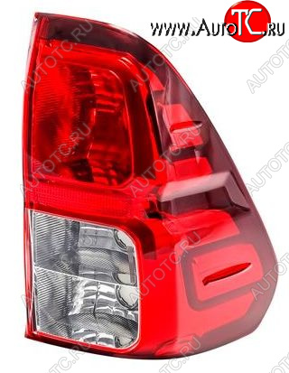 6 199 р. Правый фонарь DEPO Toyota Hilux AN120 дорестайлинг (2016-2020)  с доставкой в г. Кемерово