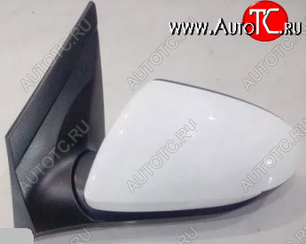 2 889 р. Боковое левое зеркало (электрическое, с подогревом) BODYPARTS Hyundai Solaris HCR седан дорестайлинг (2017-2020) (неокрашенное)  с доставкой в г. Кемерово