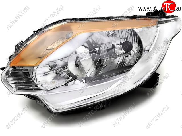 11 199 р. Левая фара (под корректор) DEPO Mitsubishi L200 5 KK,KL дорестайлинг (2015-2019)  с доставкой в г. Кемерово