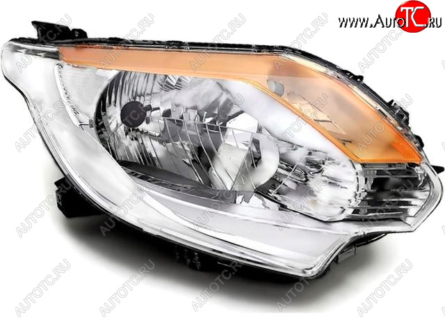 11 199 р. Правая фара (под корректор) DEPO Mitsubishi L200 5 KK,KL дорестайлинг (2015-2019)  с доставкой в г. Кемерово