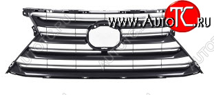 13 199 р. Решетка радиатора (пр-во Китай) BODYPARTS Lexus NX300h Z10 дорестайлинг (2014-2017) (хром)  с доставкой в г. Кемерово