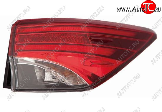7 999 р. Правый фонарь (диодный) DEPO Toyota Fortuner AN160 дорестайлинг (2015-2020)  с доставкой в г. Кемерово