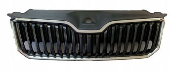 Решетка радиатора (пр-во Китай) BODYPARTS Skoda Superb B8 (3V5) универсал дорестайлинг (2015-2019) (молдинг хром)