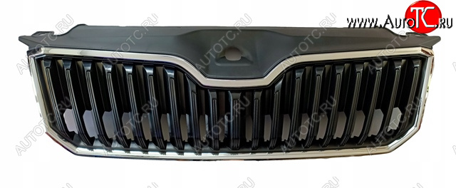 4 099 р. Решетка радиатора (пр-во Китай) BODYPARTS Skoda Superb B8 (3V5) универсал дорестайлинг (2015-2019) (молдинг хром) с доставкой в г. Кемерово Увеличить фотографию 1 4 099 р. Решетка радиатора (пр-во Китай) BODYPARTS Skoda Superb B8 (3V5) универсал дорестайлинг (2015-2019) (молдинг хром) с доставкой в г. Кемерово