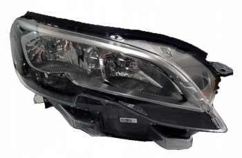 Правая фара (c электрокорректором) DEPO Peugeot Traveller K0 L2 дорестайлинг (2016-2024)
