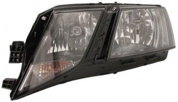 Левая фара (c электрокорректором) DEPO Skoda Octavia  A7 (2016-2020) рестайлинг лифтбэк (диодная)