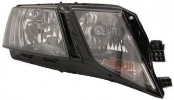 Правая фара (c электрокорректором) DEPO Skoda Octavia  A7 (2016-2020) рестайлинг лифтбэк (диодная)