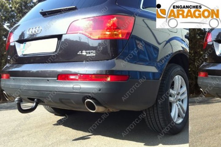 63 999 р. ТСУ для AUDI Q7 2006-2015, PORSCHE Cayenne 2002-2017, VOLKSWAGEN Touareg I 2002-2010, VOLKSWAGEN Touareg II 2010-2018, Тип шара: Вертикальный, легкосъ Aragon e6710av  с доставкой в г. Кемерово