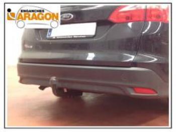 22 999 р. ТСУ для FORD Focus III Sportbreak 2011-2018, Тип шара: Горизонтальный, условно-съемный (лебединая шея) (A)  Форд Фокус Aragon e2012ca  с доставкой в г. Кемерово. Увеличить фотографию 1