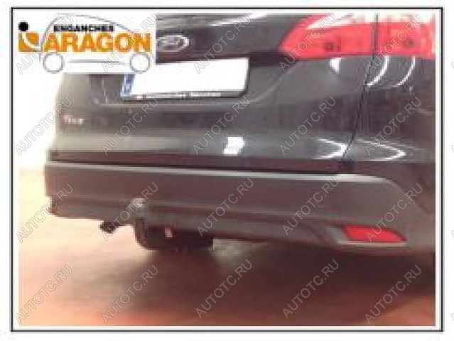 22 999 р. ТСУ для FORD Focus III Sportbreak 2011-2018, Тип шара: Горизонтальный, условно-съемный (лебединая шея) (A)  Форд Фокус Aragon e2012ca  с доставкой в г. Кемерово