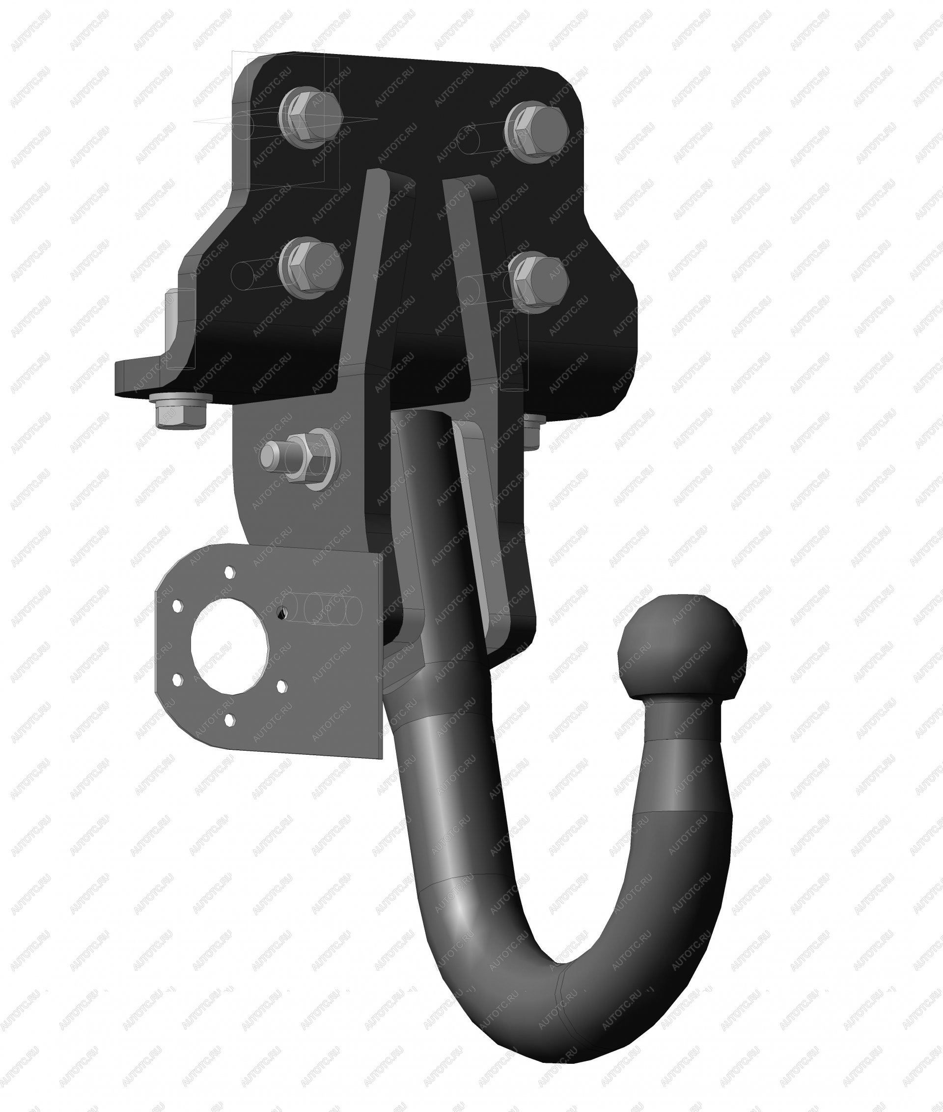 12 749 р. ТСУ на ам LEXUS GX SUV 2010-2014 TOYOTA Land Cruiser Prado SUV 2002-2009, 2010- без электрики  Лексус GХ Oris 3095-a  с доставкой в г. Кемерово