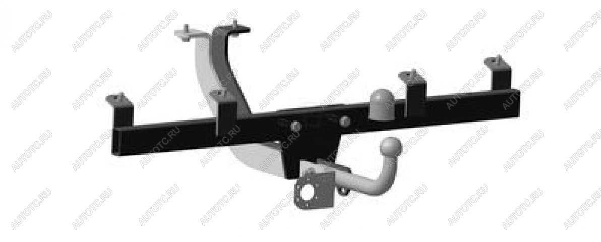 11 399 р. Фаркоп Bosal-Oris Chevrolet Niva 2123 дорестайлинг (2002-2008) (стальной, шар A (F20))  с доставкой в г. Кемерово