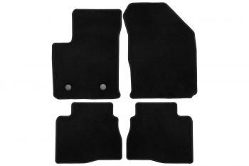3 579 р. Коврики в салон Klever Econom KAIYI E5 2022- сед.,  4шт. (текстиль)  Каию Е5 Klever klever0112400101200k  с доставкой в г. Кемерово. Увеличить фотографию 1