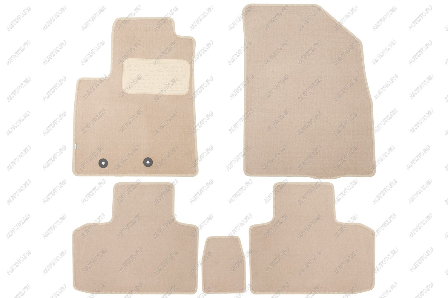 4 499 р. Коврики в салон Klever Premium DONG FENG Shine MAX 2022- сед., 5шт. (текстиль, бежевые)  Донг Фенг Шайн Макс  ДонгФенг Шайн Макс Klever klever0409600822112kh  с доставкой в г. Кемерово